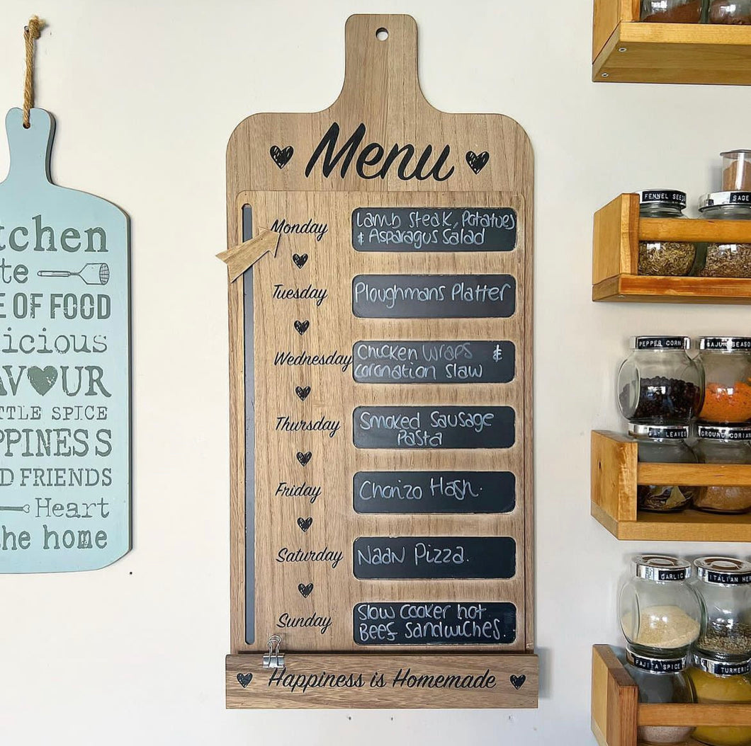 Weekly Menu Blackboard PRE ORDER!!