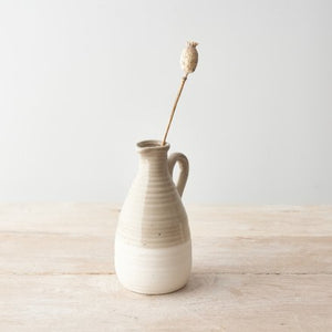 Two-tone Natural Jug