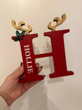 Load image into Gallery viewer, Handmade Personalised Reindeer Letters