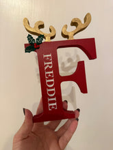 Load image into Gallery viewer, Handmade Personalised Reindeer Letters