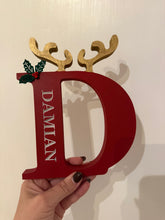 Load image into Gallery viewer, Handmade Personalised Reindeer Letters