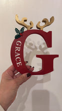 Load image into Gallery viewer, Handmade Personalised Reindeer Letters