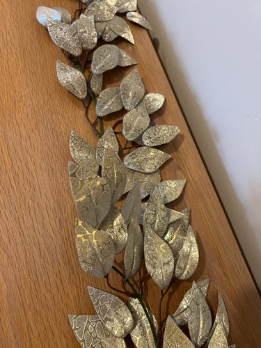 Gold leaf Garland
