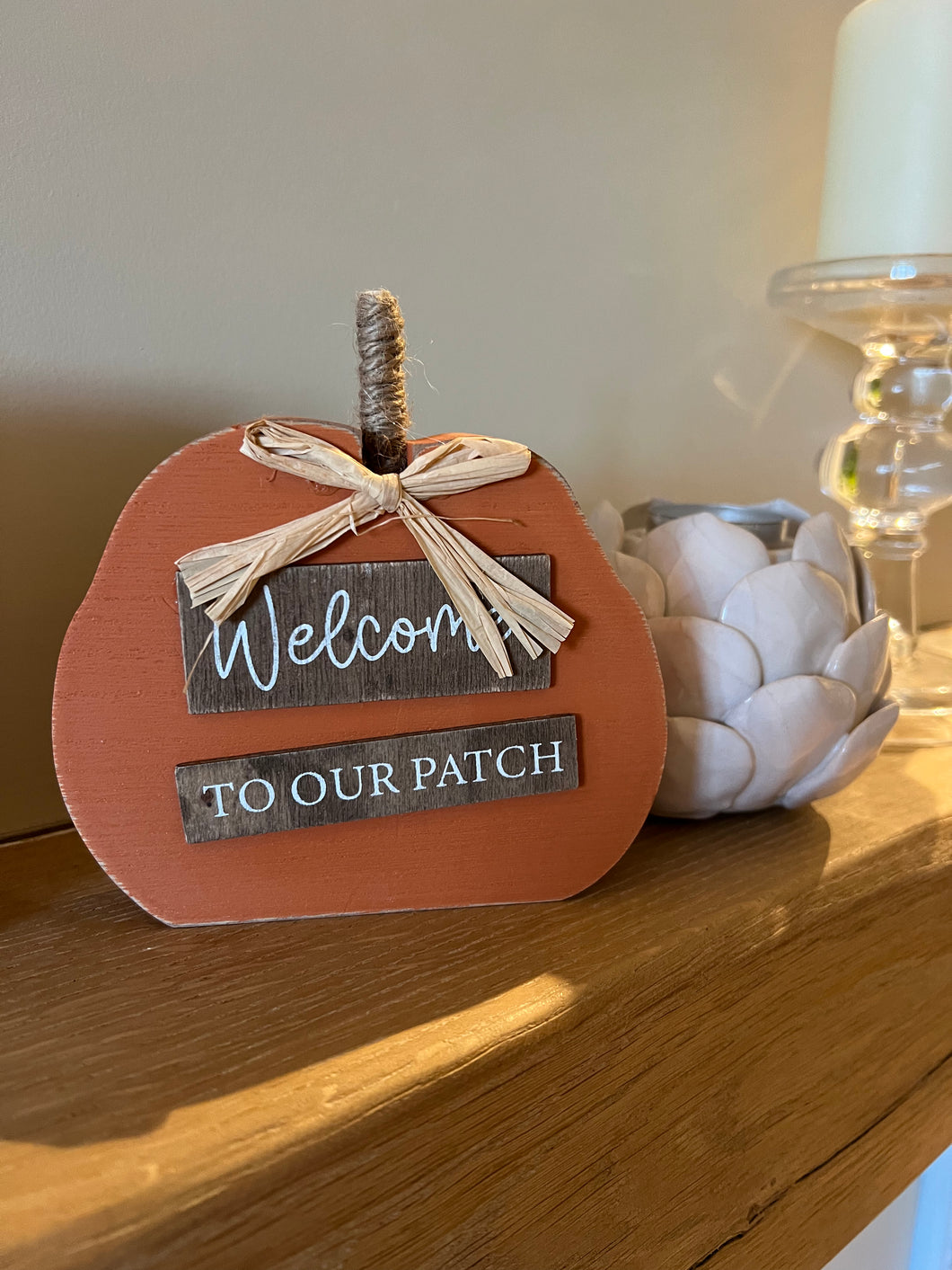 Welcome to our patch pumpkin