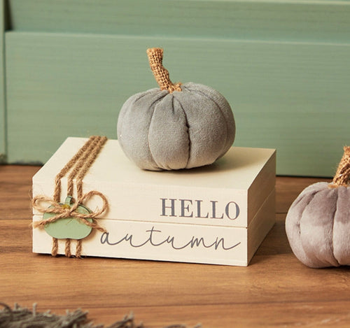 Hello Autumn Word Block