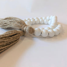 Load image into Gallery viewer, Decorative Wooden Beads Grey or White