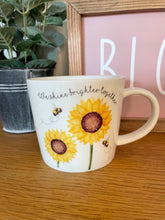 Load image into Gallery viewer, Sunflower Mug