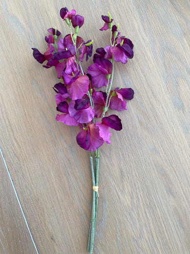 Purple Sweetpea Bouquet