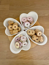 Load image into Gallery viewer, 4 Bowl Spinning Heart Snack Station