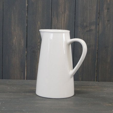 Simple White Jug