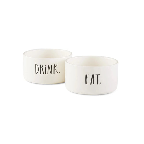 Rae Dunn Pet Bowls