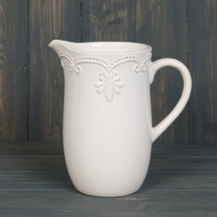 White Ceramic Jug