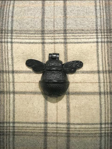 Bertie Bumble Bee Door Knocker - Black Finish