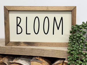 Bloom Sign