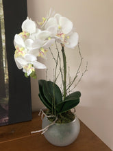 Load image into Gallery viewer, Faux Potted Orchid
