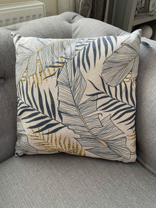 Palm Print Cushion, with pad