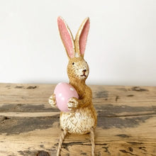 Load image into Gallery viewer, Sitting Bunny - Pink Egg