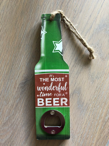 It’s the most wonderful time for a beer bottle opener