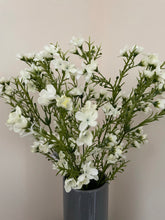 Load image into Gallery viewer, White Wax Flower Bunch